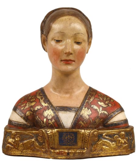 Toscana Scuola — Busto di dama